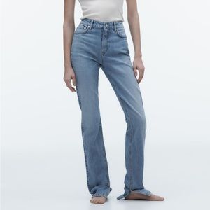 ZARA SPLIT SLIM DENIM